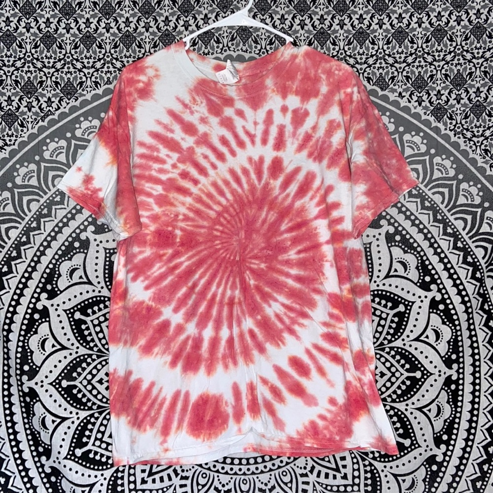 Red Tie Dye T-Shirt